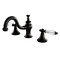 Kingston Brass KC7165WLL 8" Widespread Bathroom Faucet, Oil Rubbed Bronze KC7165WLL - alternate 1
